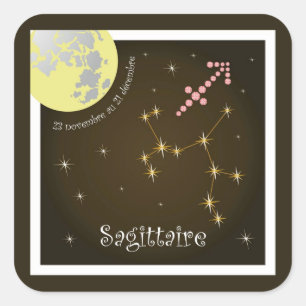 Sagittaire 23 novembre au 21 décembre sticker