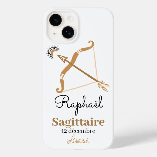 Sagittaire - Signe du Zodiaque iPhone / iPad case (Back)