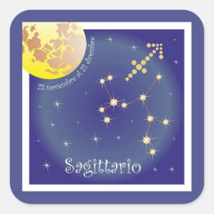 Sagittario 23 novembre al 21 dicembre sticker
