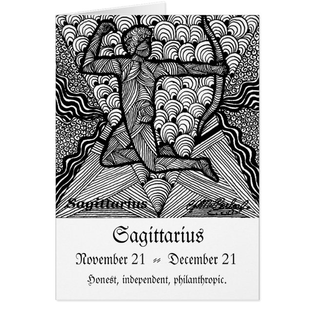 Sagittarious  (Zodiac sign) (Front)