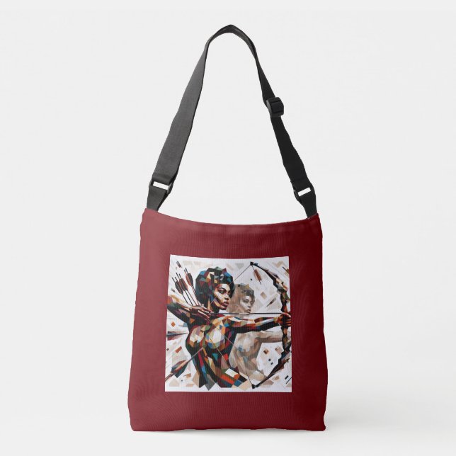 Sagittarius 1 crossbody bag (Front)