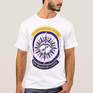 Sagittarius 2026 Zodiac Mandala   Archer Fire Sign T-Shirt