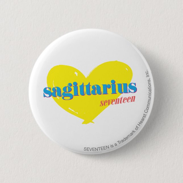 Sagittarius 3 6 cm round badge (Front)