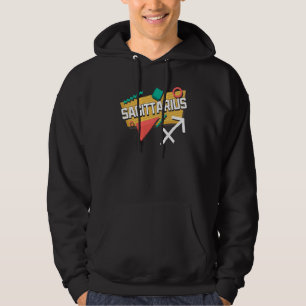 Sagittarius 90s Horoscope Zodiac Sign Astrology Hoodie