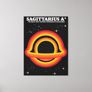 Sagittarius A* Canvas Print