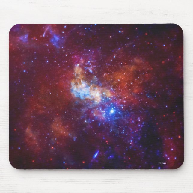 Sagittarius A Milky Way Galaxy Image Mouse Mat (Front)