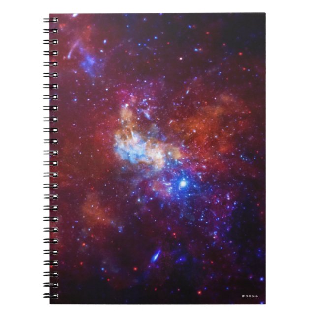 Sagittarius A Milky Way Galaxy Image Notebook (Front)