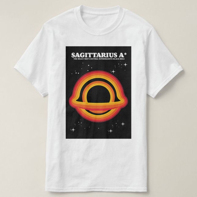 Sagittarius A* T-Shirt (Design Front)