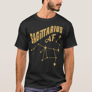 Sagittarius AF  Sagittarius Constellation & Zodiac T-Shirt
