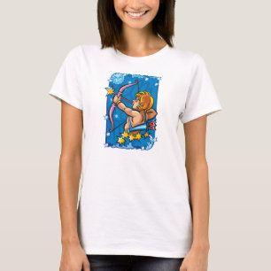 Sagittarius Archer in the night sky T-Shirt