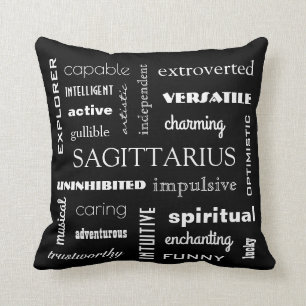 Sagittarius Astrological Cushion
