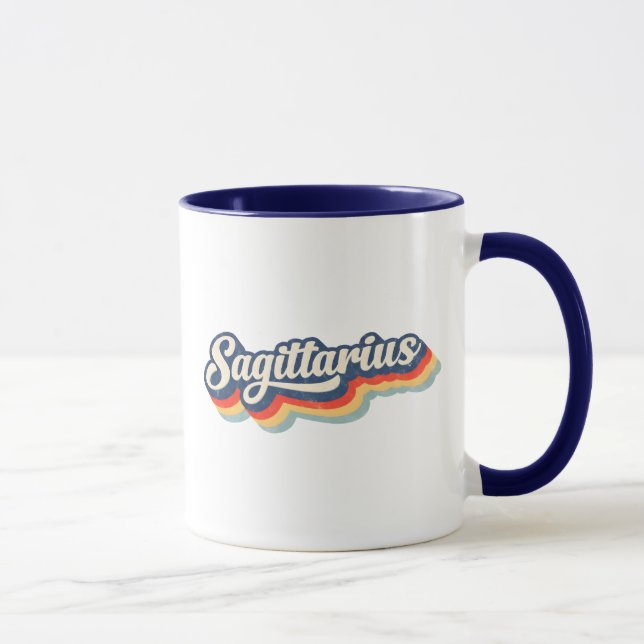 Sagittarius Astrological Sign Mug (Right)