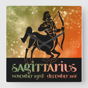 Sagittarius Astrology Zodiac d1 Wall Clock 3