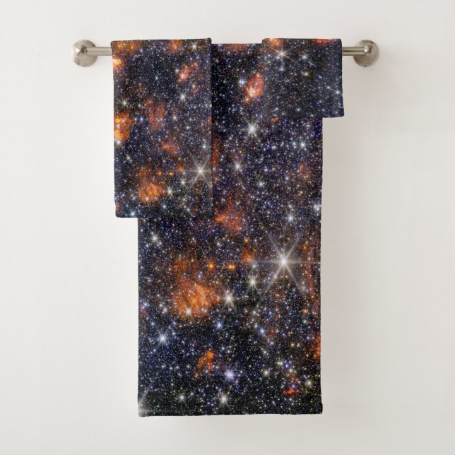 Sagittarius B2 Molecular Cloud Bath Towel Set (Insitu)
