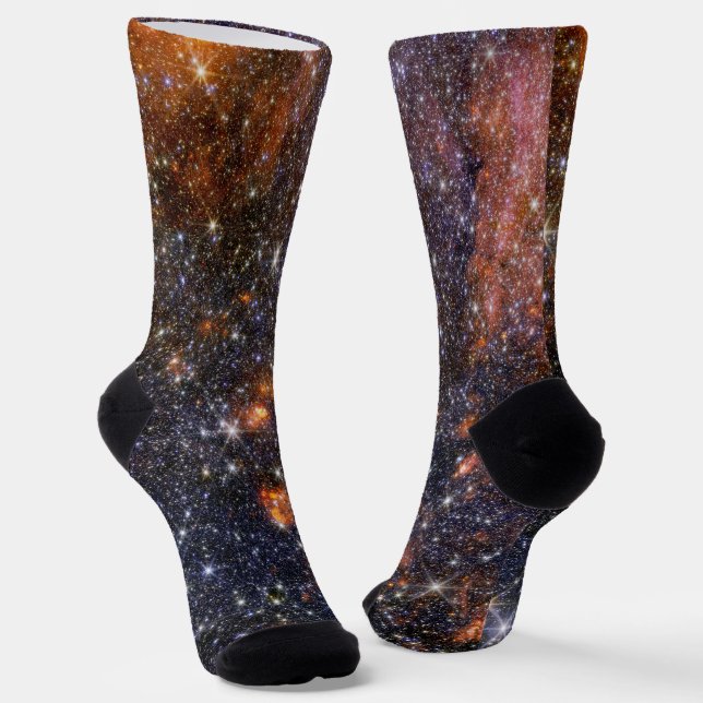 Sagittarius B2 Molecular Cloud Socks (Angled)