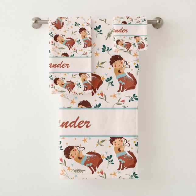 Sagittarius Baby | Cosy Towels for Little Archers (Insitu)