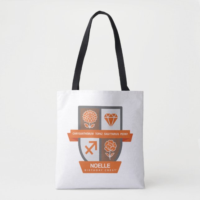 Sagittarius Birthday Crest™ November 22-30 Tote Bag (Front)