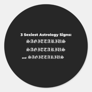Sagittarius Birthday Quotes _sagittarius Astrology Classic Round Sticker