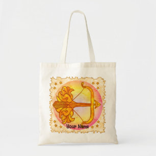 Sagittarius Birthday tote bags 