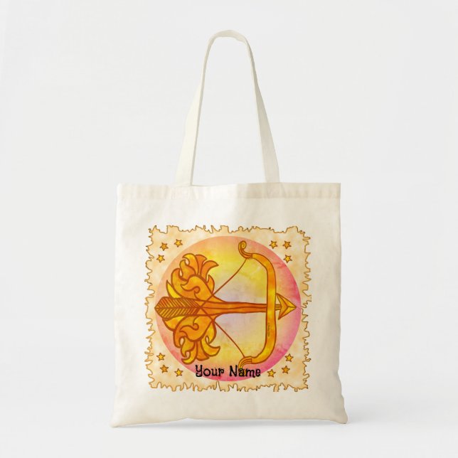 Sagittarius Birthday tote bags  (Front)