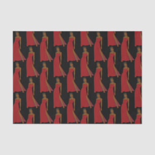 Sagittarius Black Woman Tissue Paper