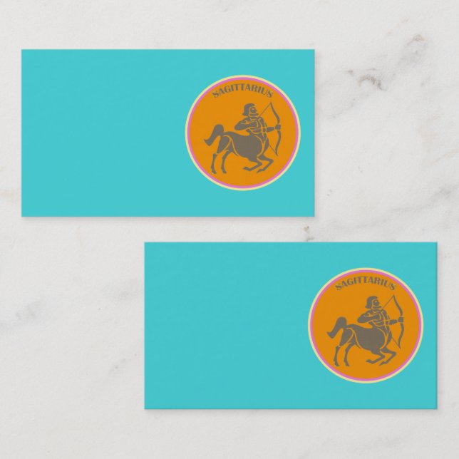 Sagittarius Business Card (Front/Back)