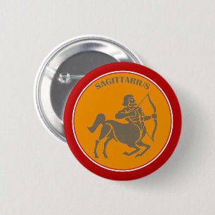 Sagittarius Button