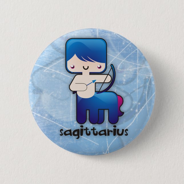 Sagittarius button (Front)