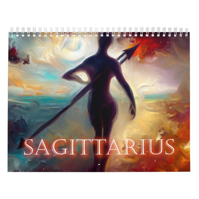 Sagittarius  calendar (Cover)