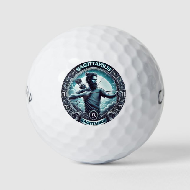 Sagittarius Callaway Warbird Golf Ball (Front)