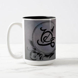 Sagittarius - Capricorn Cusp of Prophecy Two-Tone Coffee Mug
