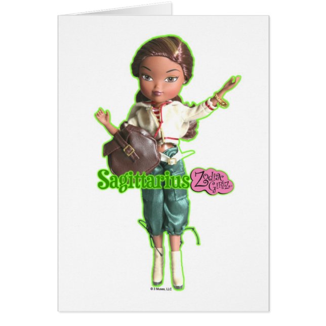 Sagittarius Card (Front)