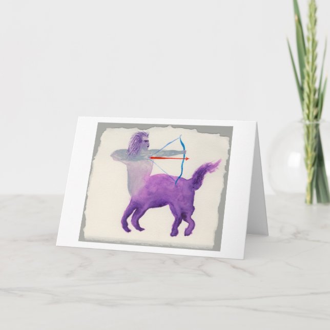 Sagittarius Card (Front)