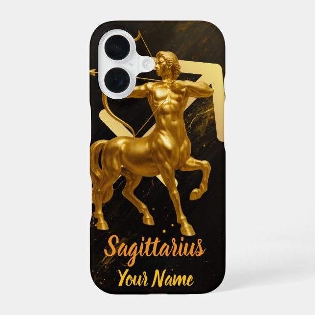 Sagittarius Case-Mate Barely There iPhone 16 Case (Back)
