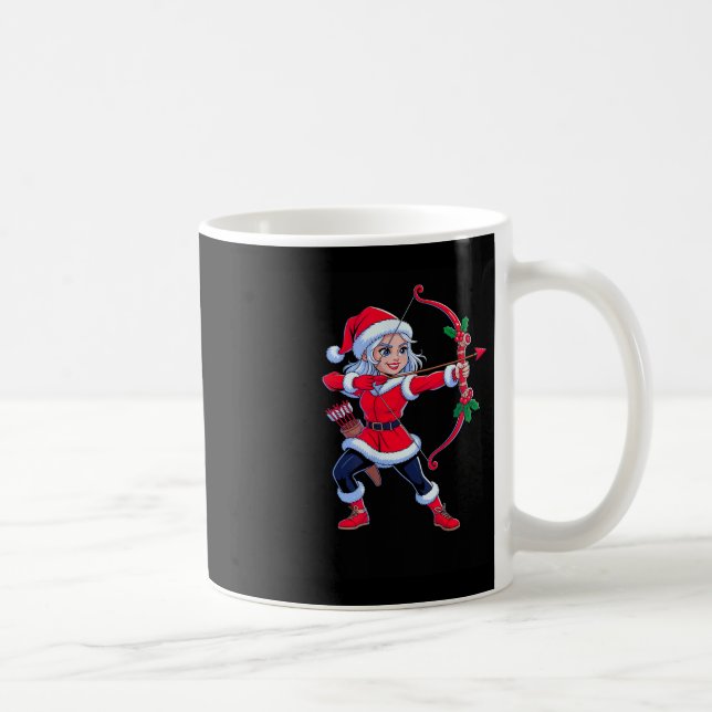 Sagittarius Christmas Archer Zodiac Cute Holiday H Coffee Mug (Right)
