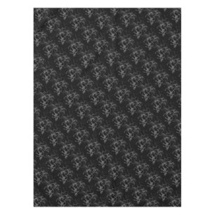 Sagittarius Constellation Hevelius 1690 on black Tablecloth