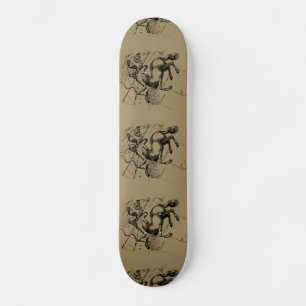 Sagittarius Constellation Map Hevelius 1690 Skateboard