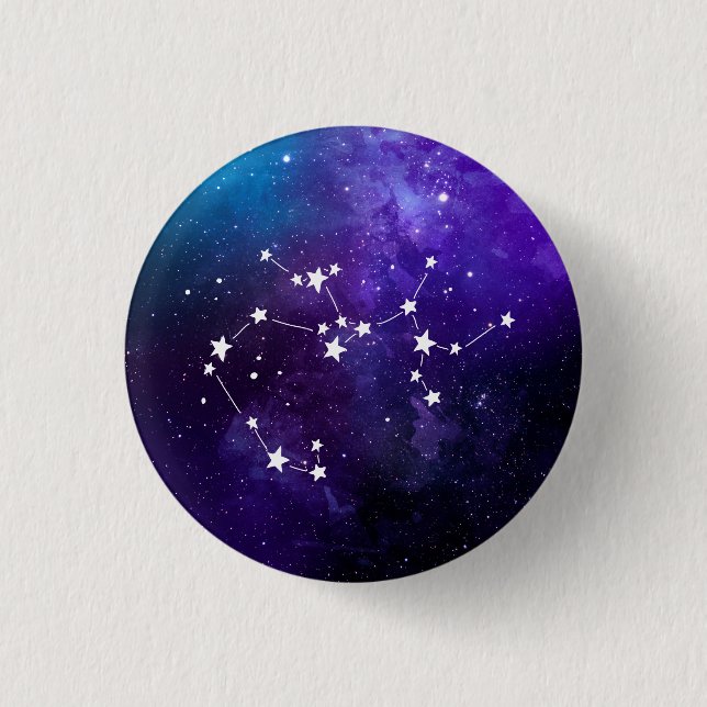 Sagittarius Constellation Zodiac 3 Cm Round Badge (Front)