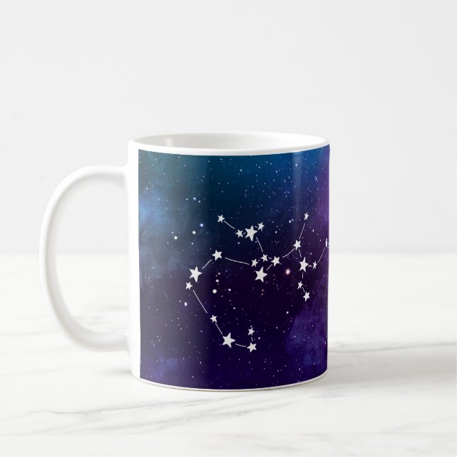 Sagittarius Constellation Zodiac Mug (Left)