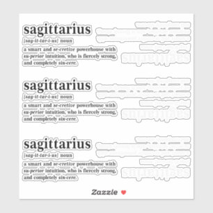 Sagittarius Definition Aesthetic Astrology Gift