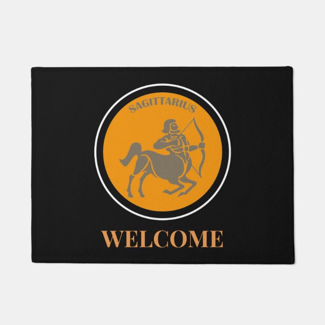 Sagittarius Doormat (Front)