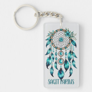 Sagittarius Dreamcatcher Key Ring