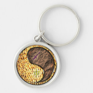 Sagittarius & Earth Monkey Key Ring