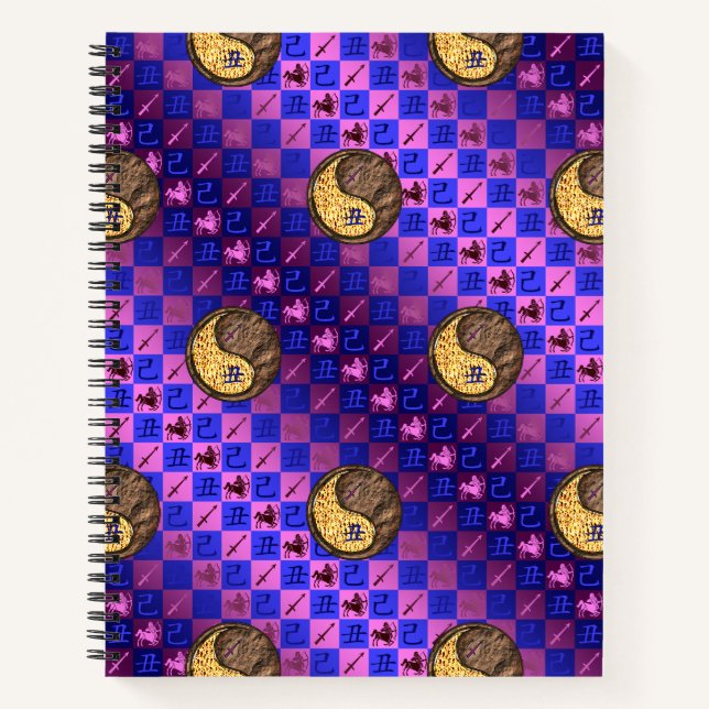Sagittarius & Earth Ox Notebook (Front)