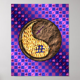 Sagittarius & Earth Ox Poster