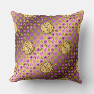 Sagittarius & Fire Dragon Cushion