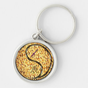 Sagittarius & Fire Dragon Key Ring