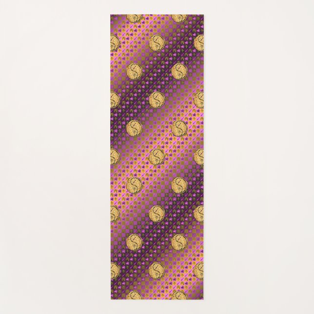 Sagittarius & Fire Horse Yoga Mat (Front)