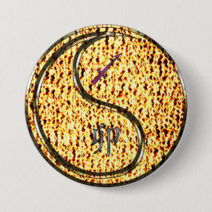 Sagittarius & Fire Rabbit 7.5 Cm Round Badge