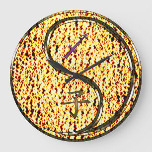 Sagittarius & Fire Rat Large Clock